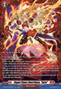 Elegant Flames Sword Dance, "Sairei" (FR)