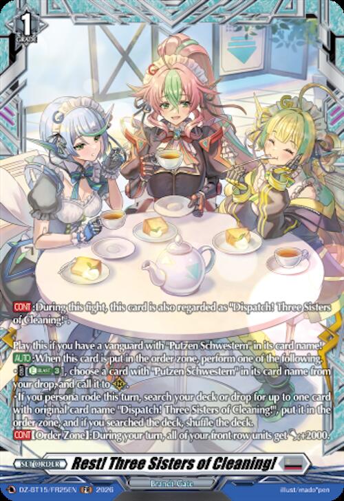 Rest! Three Sisters of Cleaning! (FR)