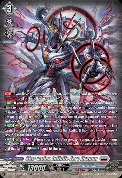 Star-vader, Infinite Zero Dragon (SR)