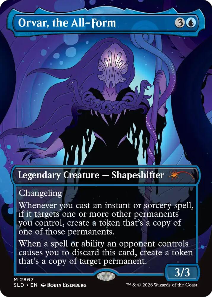Orvar, the All-Form (2867), Secret Lair Drop Series card number 2867