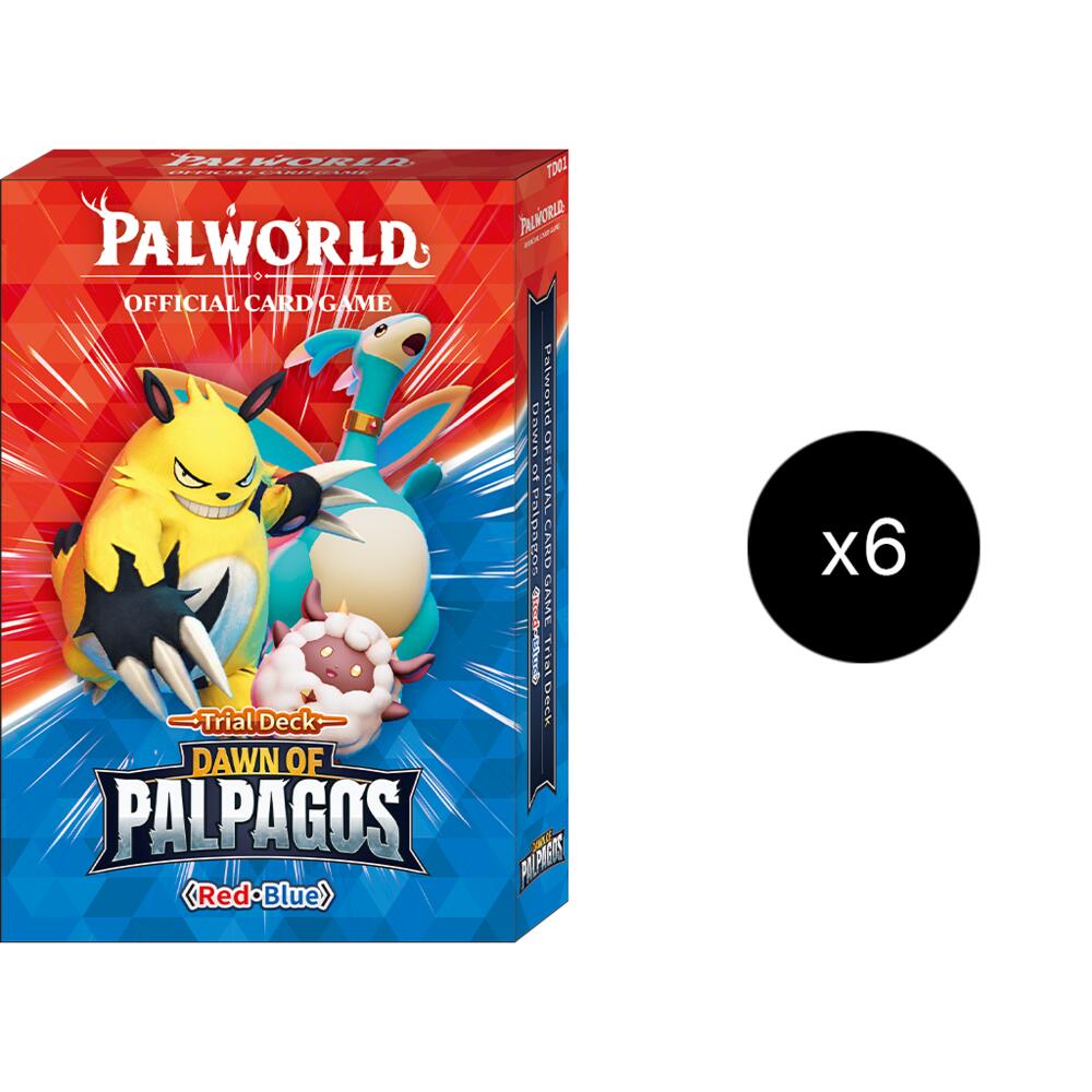 Dawn of Palpagos Red•Blue Trial Deck Display - TD01: Dawn of