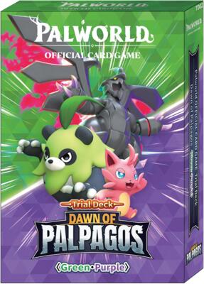 TD02: Dawn of Palpagos Green•Purple | Palworld OFFICIAL CARD GAME