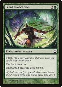 Feral Invocation (Theros)