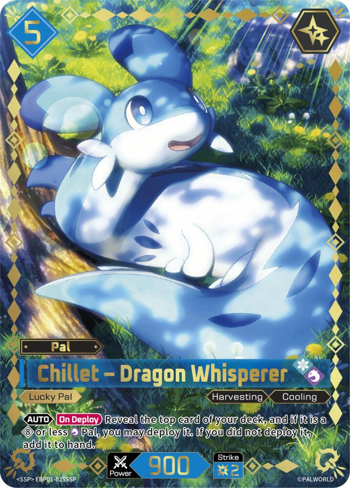 Chillet - Dragon Whisperer (BP01: Dawn of Palpagos) — Palworld card