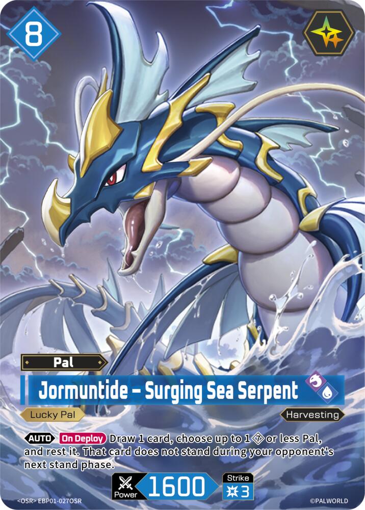 Jormuntide - Surging Sea Serpent (BP01: Dawn of Palpagos) — Palworld card