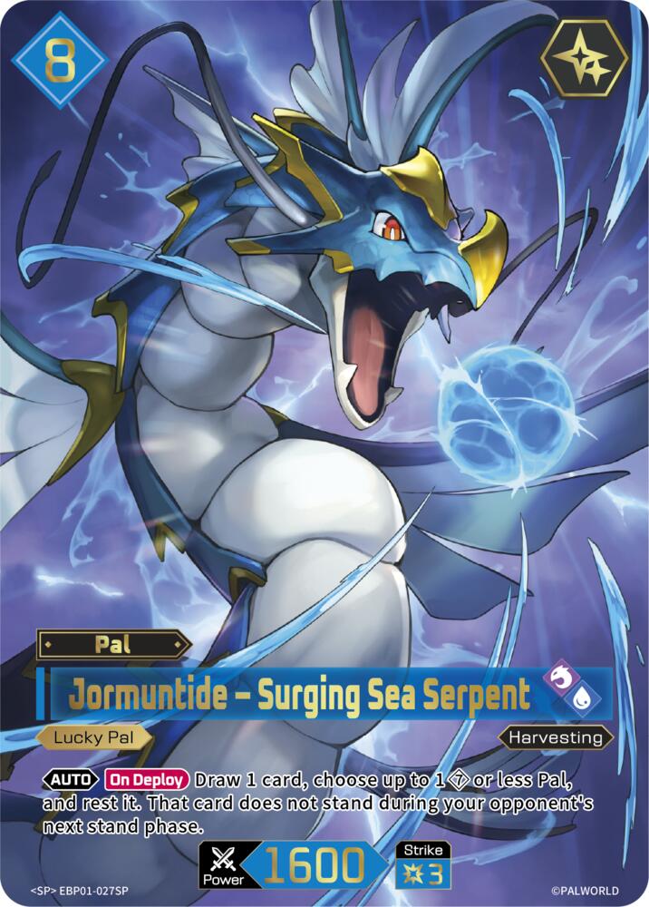 Jormuntide - Surging Sea Serpent (BP01: Dawn of Palpagos) — Palworld card