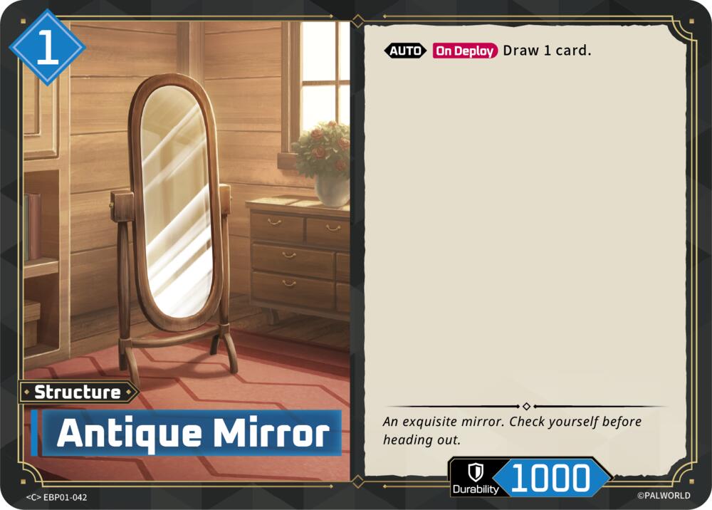 Antique Mirror (BP01: Dawn of Palpagos) — Palworld card