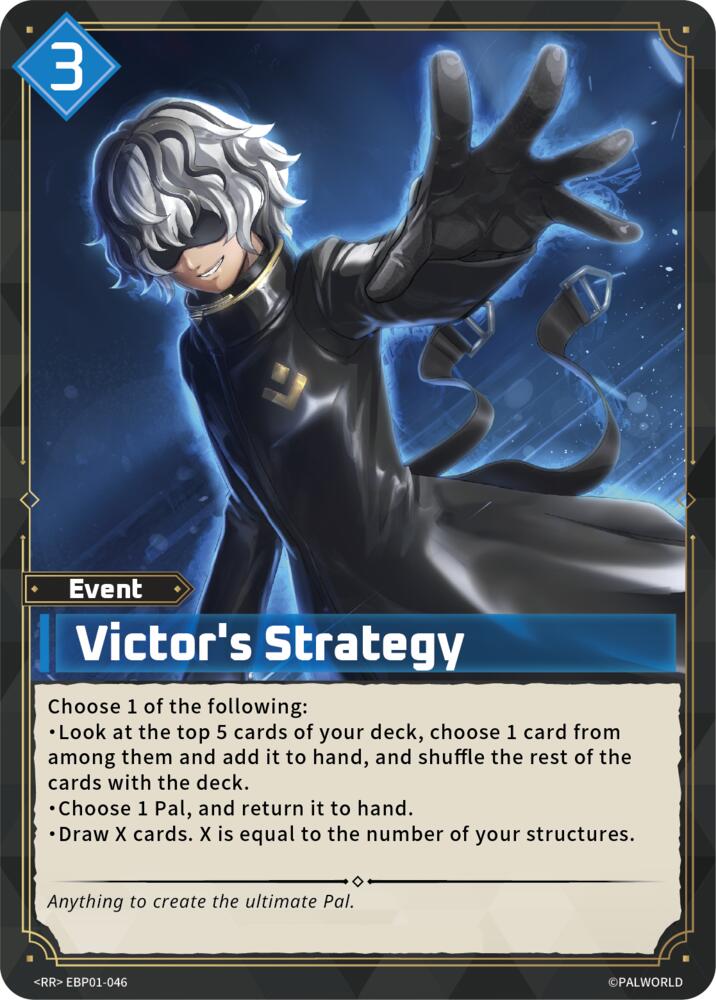 Victor's Strategy (BP01: Dawn of Palpagos) — Palworld card