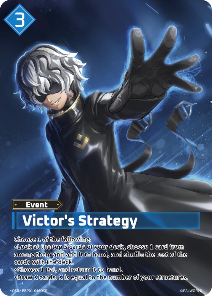 Victor's Strategy (BP01: Dawn of Palpagos) — Palworld card