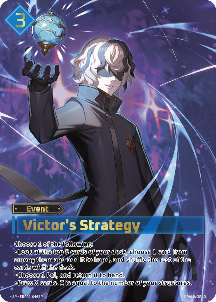 Victor's Strategy (BP01: Dawn of Palpagos) — Palworld card