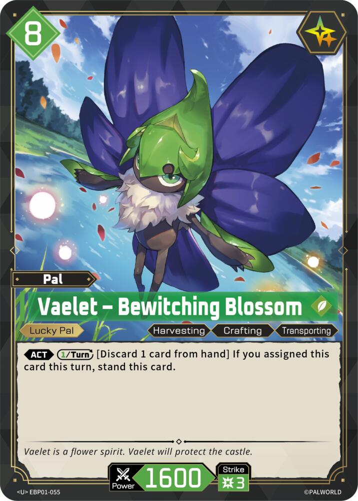 Vaelet - Bewitching Blossom (BP01: Dawn of Palpagos) — Palworld card