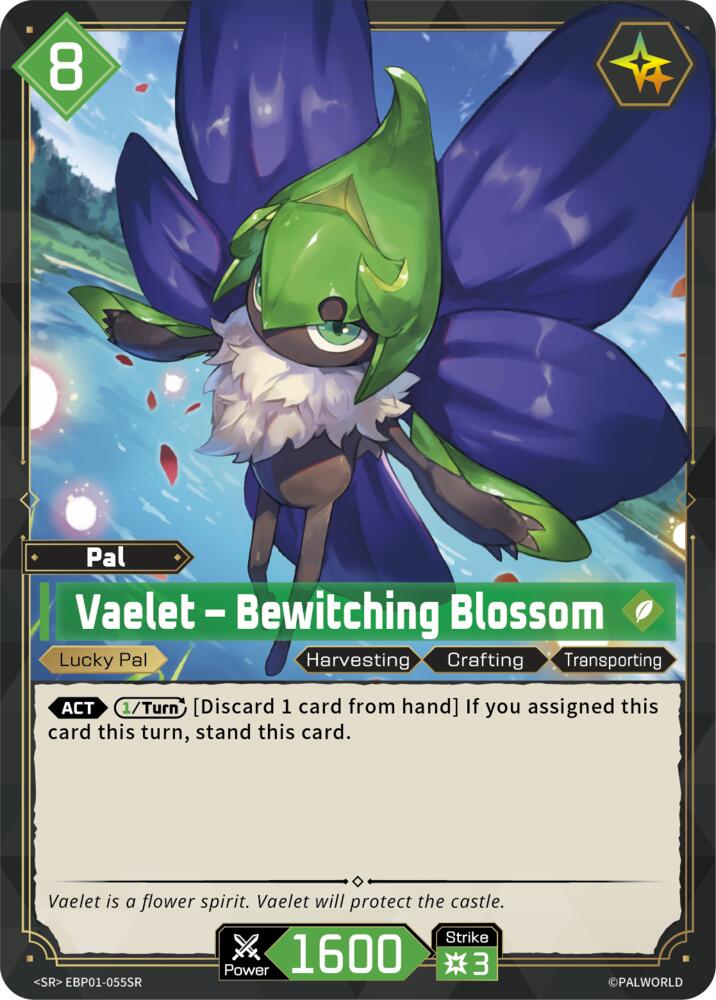 Vaelet - Bewitching Blossom (BP01: Dawn of Palpagos) — Palworld card