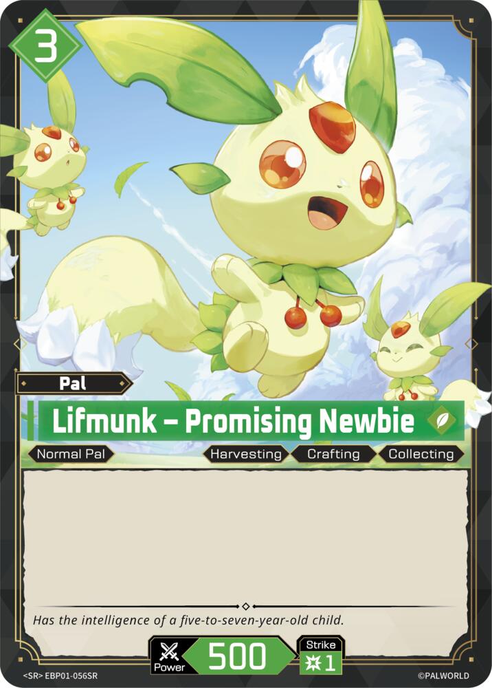Lifmunk - Promising Newbie (BP01: Dawn of Palpagos) — Palworld card