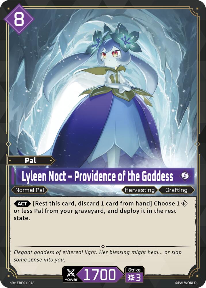 Lyleen Noct - Providence of the Goddess (BP01: Dawn of Palpagos) — Palworld card