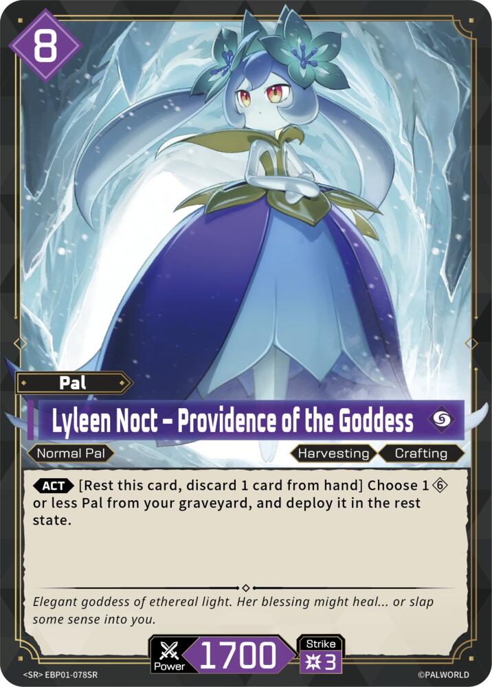 Lyleen Noct - Providence of the Goddess (BP01: Dawn of Palpagos) — Palworld card