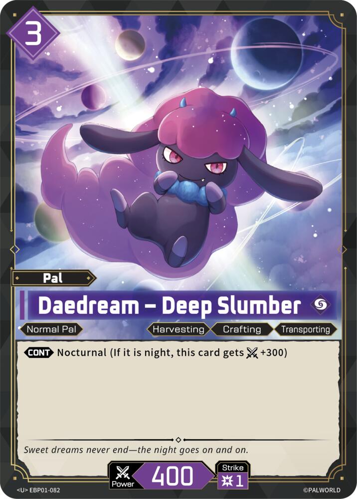 Daedream - Deep Slumber (BP01: Dawn of Palpagos) — Palworld card