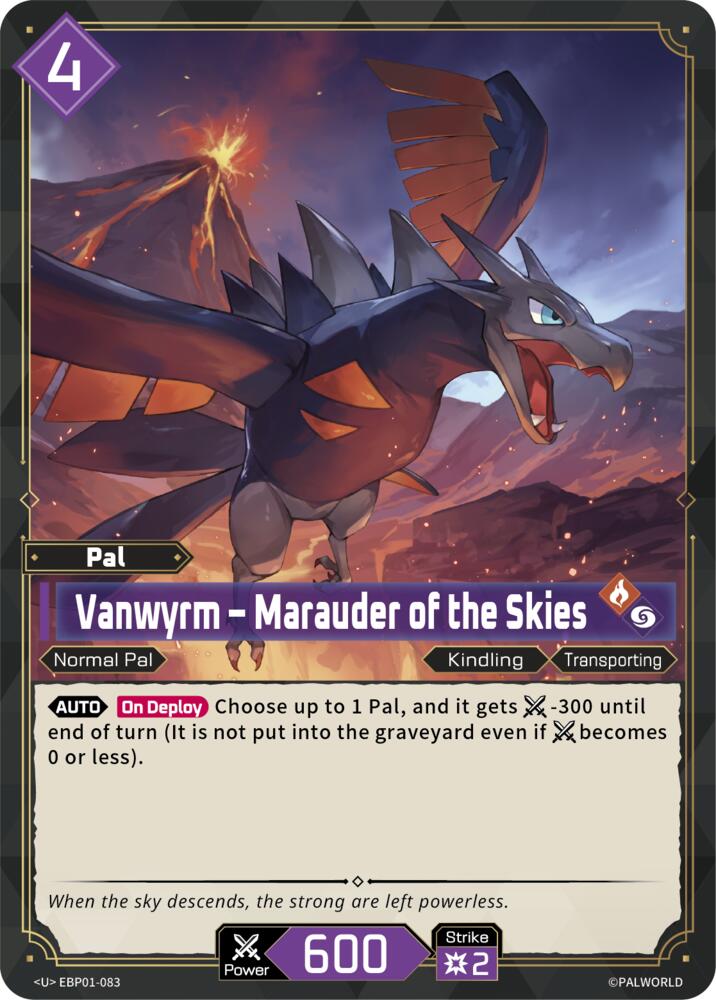 Vanwyrm - Marauder of the Skies (BP01: Dawn of Palpagos) — Palworld card