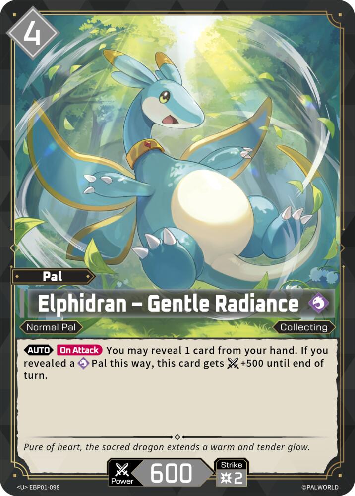 Elphidran - Gentle Radiance (BP01: Dawn of Palpagos) — Palworld card