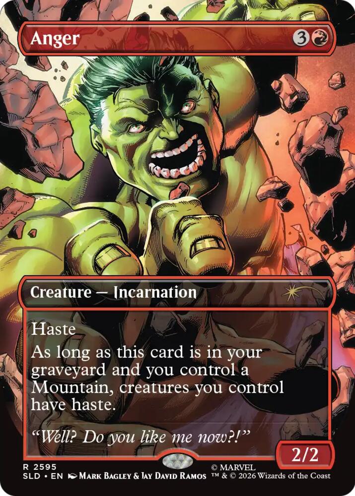 Anger (2595), Secret Lair Drop Series card number 2595
