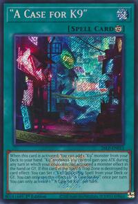 A Case for K9 (Emblazoned Secret Rare) — Limited Pack World Championship 2026