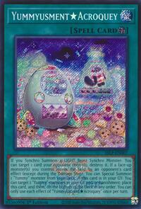 Limited Pack World Championship 2026 YummyusmentAcroquey (Emblazoned Secret Rare) #26LP-EN007