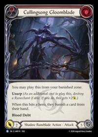 Usurp the Shadow Throne Cullingsong Gloomblade #IAR115