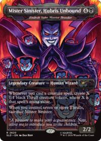 Mister Sinister, Hubris Unbound - Endrek Sahr, Master Breeder 2620