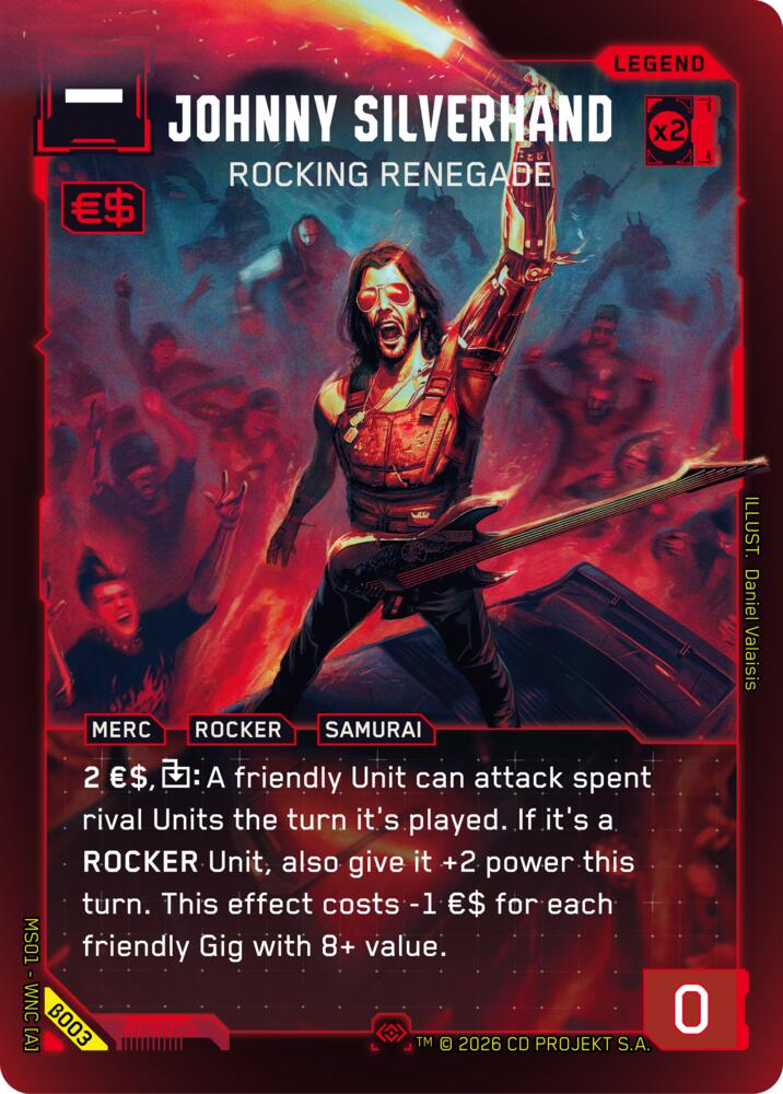 Johnny Silverhand - Rocking Renegade (Secret) - Welcome to Night