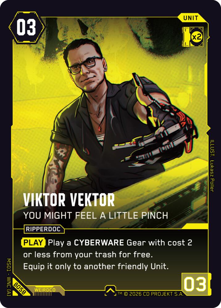 Viktor Vektor - You Might Feel a Little Pinch - Welcome to Night