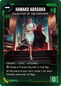 Hanako Arasaka - Daughter of the Emperor (Rare)