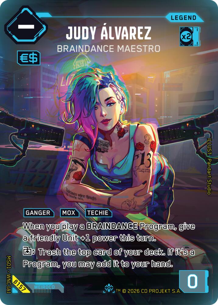 Judy Alvarez - Braindance Maestro (ILegend) - Welcome to Night