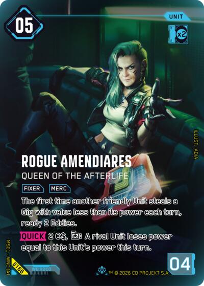 Rogue Amendiares - Queen of the Afterlife (Iconic V.2) B166