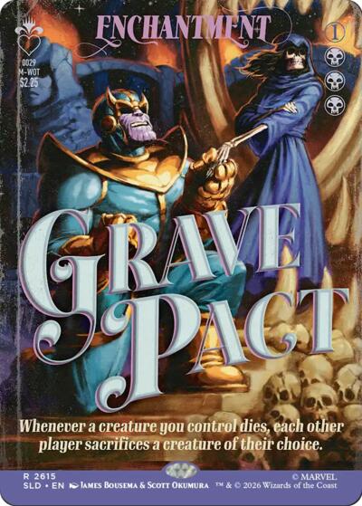 Grave Pact (Secret Lair) from SLD #2615, Magic: The Gathering card