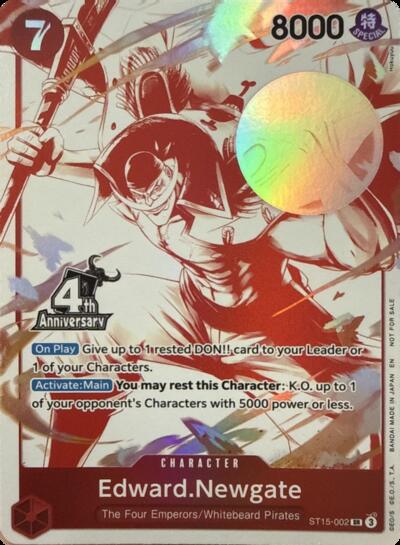 Edward.Newgate (4th Anniversary Treasure Campaign Pack)