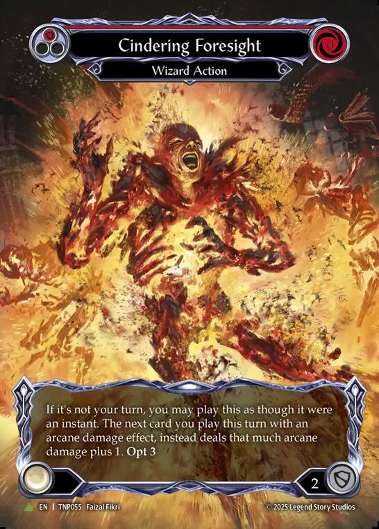 Cindering Foresight (Red) - TNP055