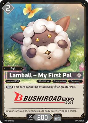 Lamball - My First Pal (Bushiroad EXPO 2026) - EPR-001