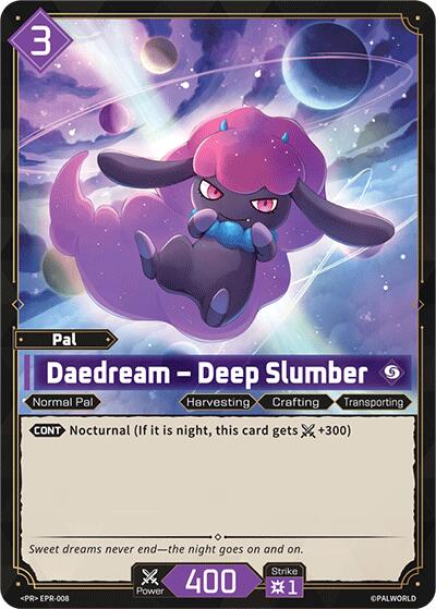 Daedream - Deep Slumber (Palworld Promo Cards) — Palworld card