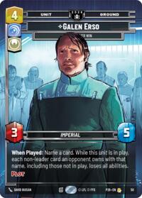Galen Erso - You'll Never Win