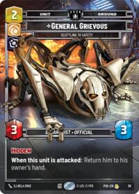 General Grievous - Scuttling to Safety