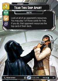 Tear This Ship Apart (Foil)