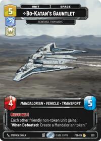 Bo-Katan's Gauntlet - Reinforce from Above (Foil)