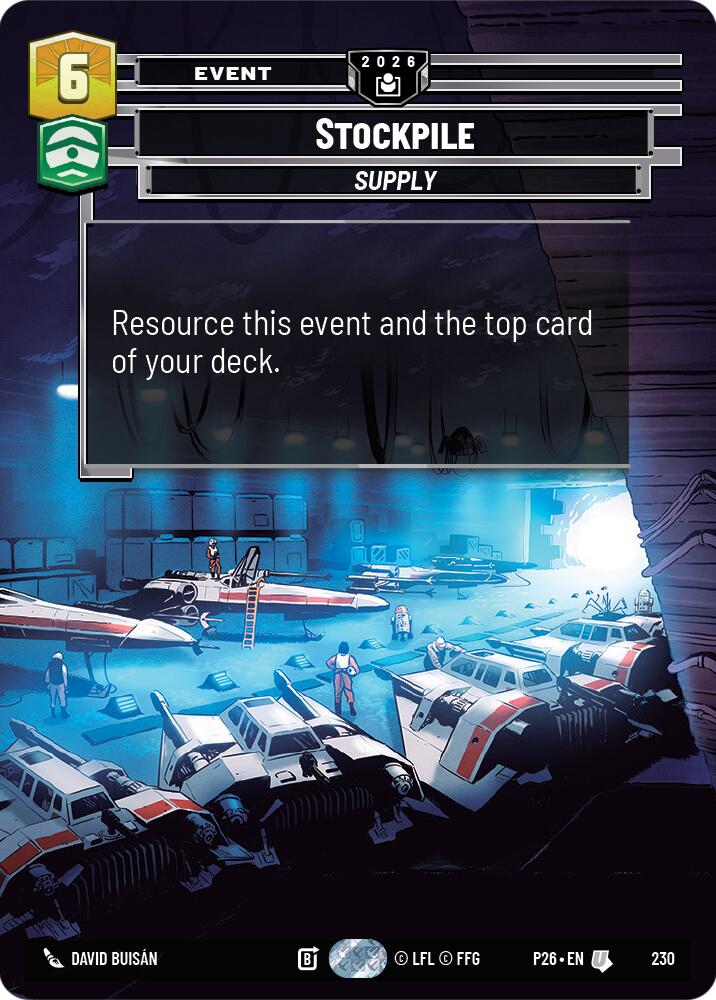 Stockpile, Sector and Regional Promos: Season 2 card number 230