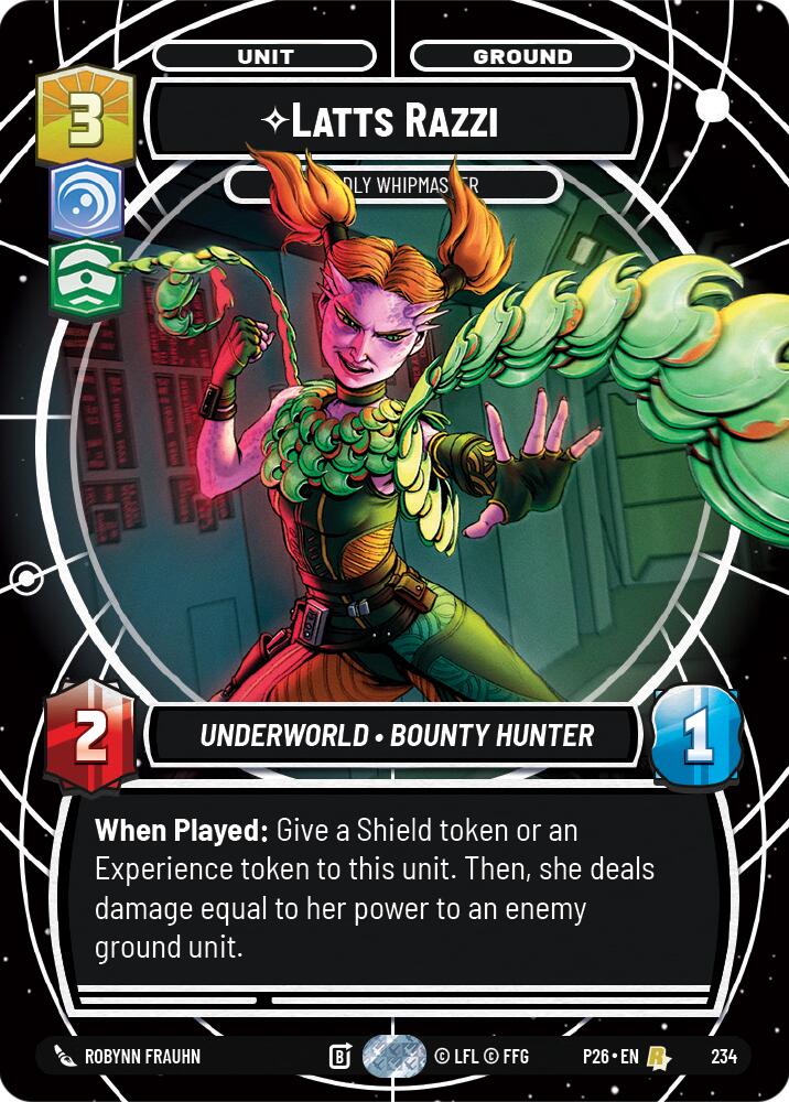 Latts Razzi - Deadly Whipmaster, Sector and Regional Promos: Season 2 card number 234