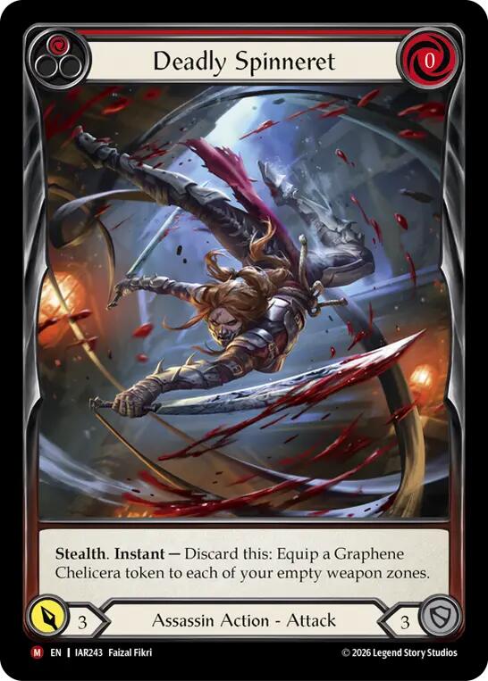 Deadly Spinneret