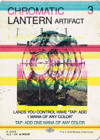 Chromatic Lantern (0338) - Magic: The Gathering Secret Lair x MSCHF: The Zeta Set trading card