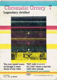Chromatic Orrery (0339) - Magic: The Gathering Secret Lair x MSCHF: The Zeta Set trading card