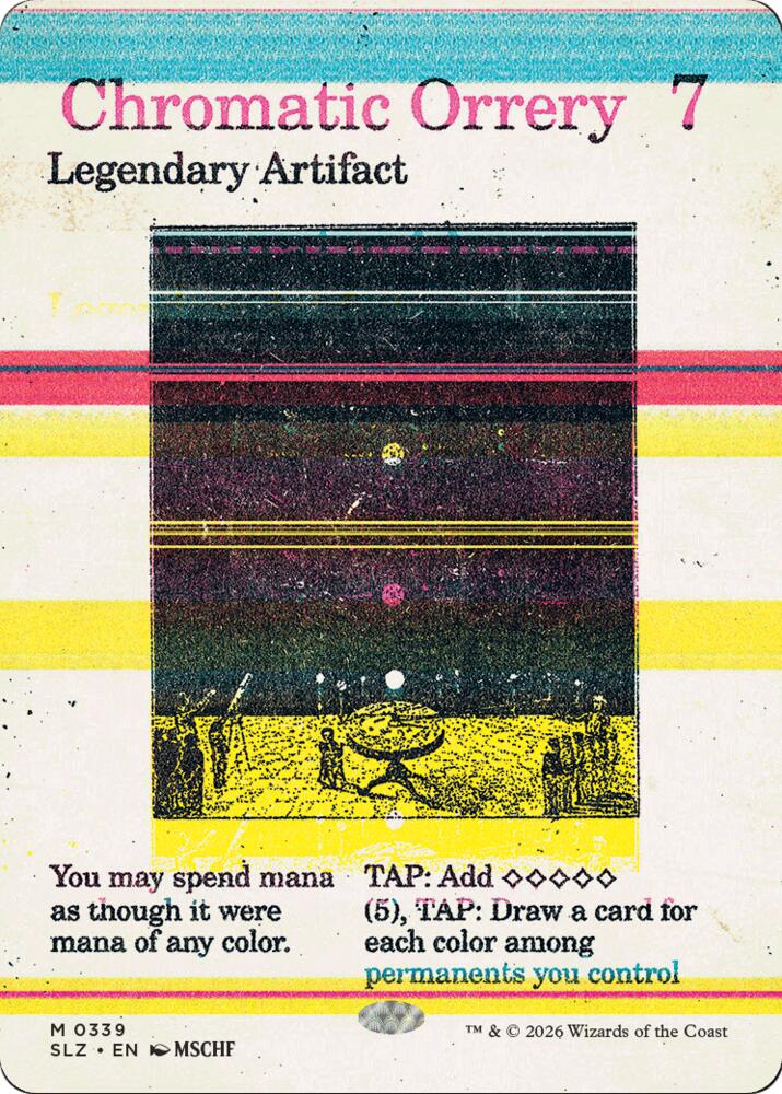 Chromatic Orrery (0339) - Secret Lair x MSCHF: The Zeta Set