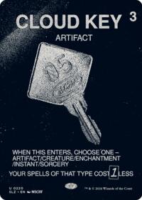 Cloud Key (0220) - Magic: The Gathering Secret Lair x MSCHF: The Zeta Set trading card