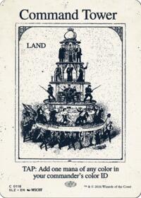 Command Tower (0118) - Magic: The Gathering Secret Lair x MSCHF: The Zeta Set trading card