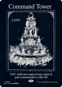 Command Tower (0239) - Magic: The Gathering Secret Lair x MSCHF: The Zeta Set trading card